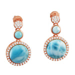 Larimar When Planets Align Earrings Earrings Island by Koa Nani
