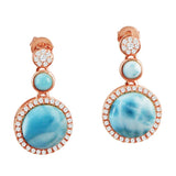 Larimar When Planets Align Earrings Earrings Island by Koa Nani