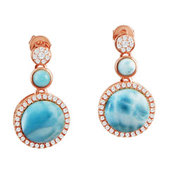 Larimar When Planets Align Earrings Earrings Island by Koa Nani