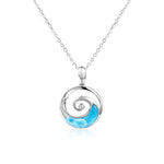 Larimar Whirlpool Pendant Pendant Island by Koa Nani