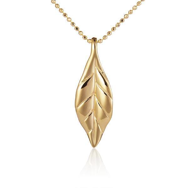 Maile Leaf Pendant Pendant Island by Koa Nani Small