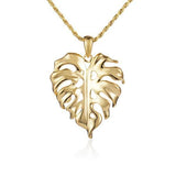 Monstera Leaf Pendant Pendant Island by Koa Nani Small