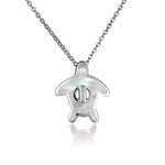 Mother of Pearl Aumakua Honu Pendant Pendant Island by Koa Nani
