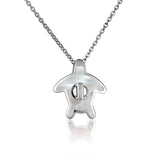 Mother of Pearl Aumakua Honu Pendant Pendant Island by Koa Nani