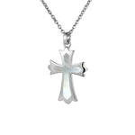 Mother of Pearl Cross Pendant Pendant Island by Koa Nani