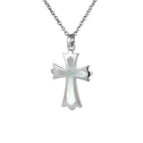 Mother of Pearl Cross Pendant Pendant Island by Koa Nani