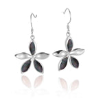 Mother of Pearl Jasmine Earrings Earrings Island by Koa Nani Black