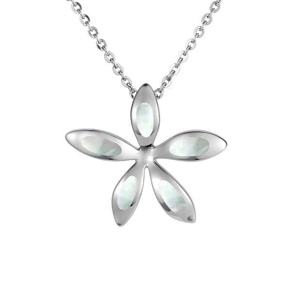 Mother of Pearl Olena Flower Pendant Pendant Island by Koa Nani