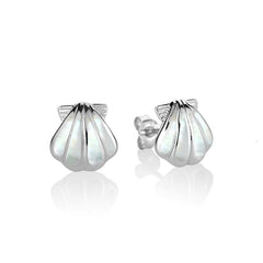 Mother of Pearl Oyster Shell Earrings Earrings Island by Koa Nani