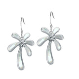 Mother of Pearl Retro Palm Tree Earrings Earrings Island by Koa Nani