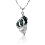 Mother of Pearl Seashell Pendant Pendant Island by Koa Nani Black