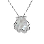 Mother of Pearl Sunrise Shell Pendant Pendant Island by Koa Nani White