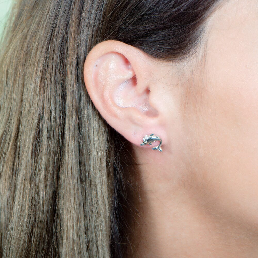 Nai'a Lei Stud Earrings Pendant Island by Koa Nani Small