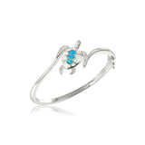 Opal Hana Honu Bangle Bangle Island by Koa Nani