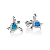 Opal Hilo Honu Earrings Earrings Island by Koa Nani