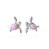 Opal Hilo Honu Earrings Earrings Island by Koa Nani