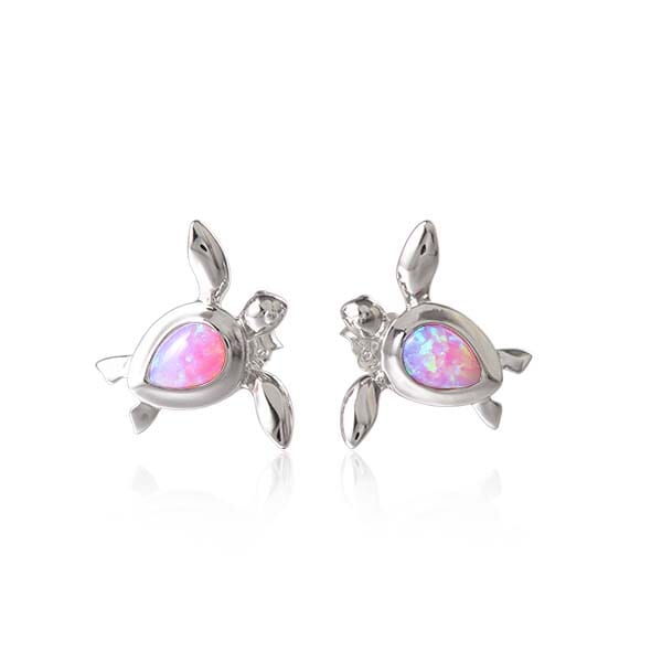 Opal Hilo Honu Earrings Earrings Island by Koa Nani