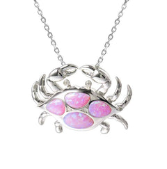 Opalite Mighty Crab Pendant Pendant Island by Koa Nani Pink