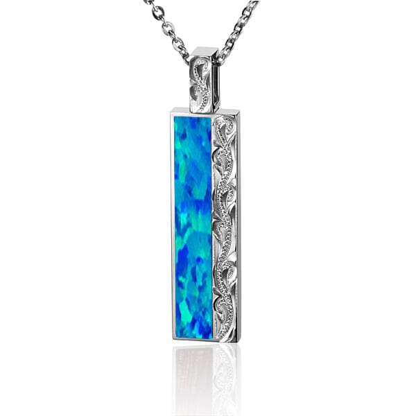 Opal Nalu Bar Pendant Pendant Island by Koa Nani