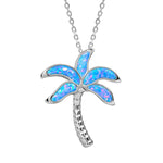 Opal Palm Tree Pendant Pendant Island by Koa Nani