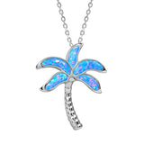 Opal Palm Tree Pendant Pendant Island by Koa Nani