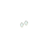 Opalite Statement Stud Earrings Earrings Island by Koa Nani 5mm White