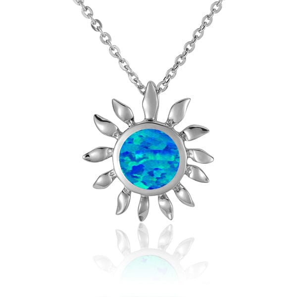 Opal Sunflower Pendant Pendant Island by Koa Nani