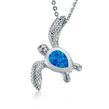 Opal Waikiki Honu Pendant Pendant Island by Koa Nani