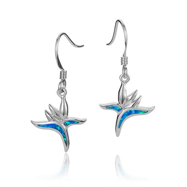 Opalite Bird of Paradise Earrings Earrings Island by Koa Nani