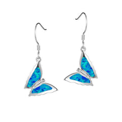 Opalite Butterfly Earrings Earrings Island by Koa Nani