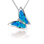 Opalite Butterfly Pendant Pendant Island by Koa Nani