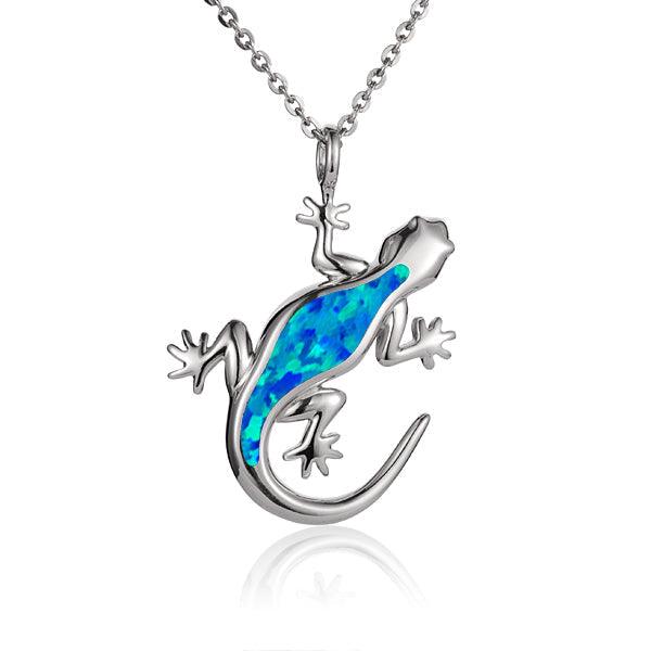 Opalite Gecko Pendant Pendant Island by Koa Nani