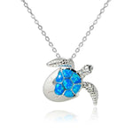 Opalite Hatchling Honu Pendant Pendant Island by Koa Nani