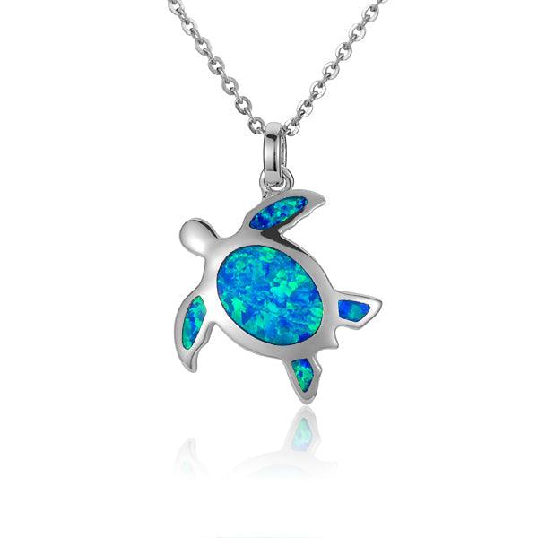 Opalite Lihue Honu Pendant Pendant Island by Koa Nani