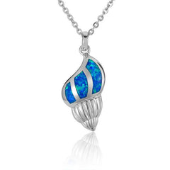 Opalite Seashell Pendant Pendant Island by Koa Nani