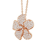Pavé Blossom Pendant Pendant Island by Koa Nani Rose Gold