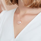 Pavé Diamond Head Pendat Pendant Island by Koa Nani