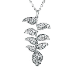 Pavé Heliconia Pendant Pendant Island by Koa Nani White Gold