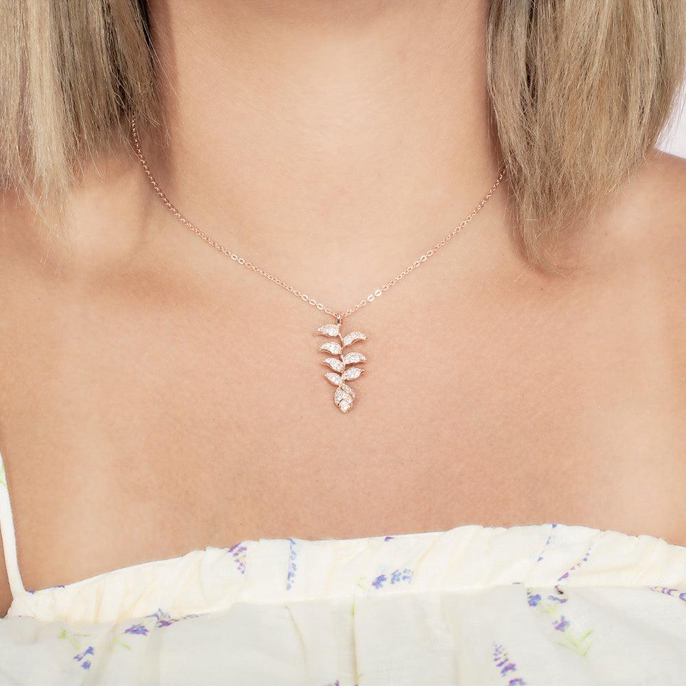 Pavé Heliconia Pendant Pendant Island by Koa Nani