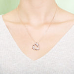 Pavé Nai'a Infinity Pendant Pendant Island by Koa Nani Rose Gold