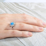 Pavé Opalite Sun Ring Ring Island by Koa Nani
