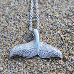 Pavé Whale Tail Pendant Pendant Island by Koa Nani