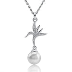 Pearl Bird of Paradise Pendant Pendant Island by Koa Nani Freshwater Pearl