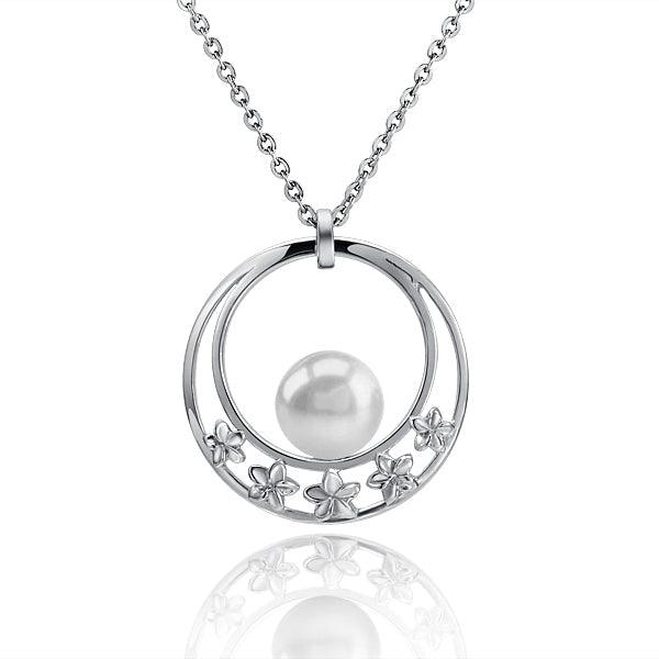 Pearl Flower Basket Pendant Pendant Island by Koa Nani Freshwater Pearl