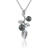 Pearl Heliconia Pendant Pendant Island by Koa Nani Tahitian Pearl
