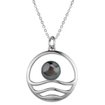 Pearl Horizon Pendant Pendant Island by Koa Nani Tahitian Pearl