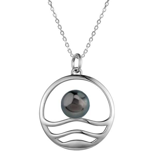 Pearl Horizon Pendant Pendant Island by Koa Nani Tahitian Pearl
