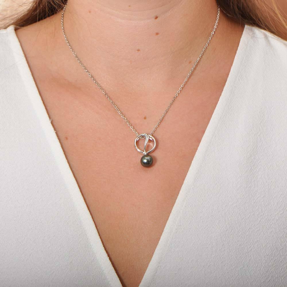 Pearl Infinity Kai Pendant Pendant Island by Koa Nani