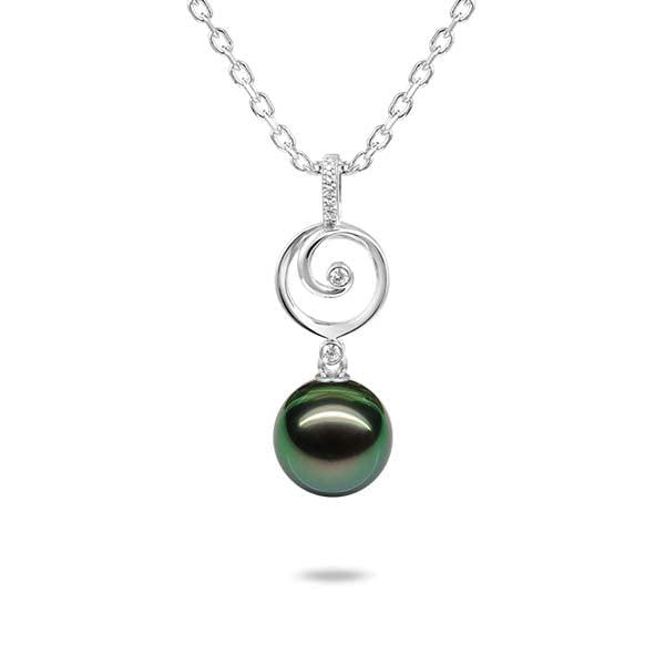 Pearl Infinity Kai Pendant Pendant Island by Koa Nani Tahitian Pearl