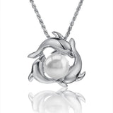 Pearl Infinity Nai'a Pendant Pendant Island by Koa Nani Freshwater Pearl